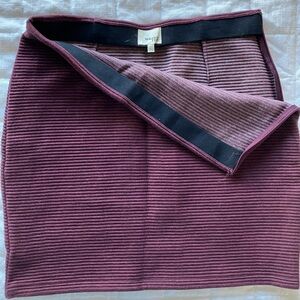 Wilfred stretch mini skirt - size L